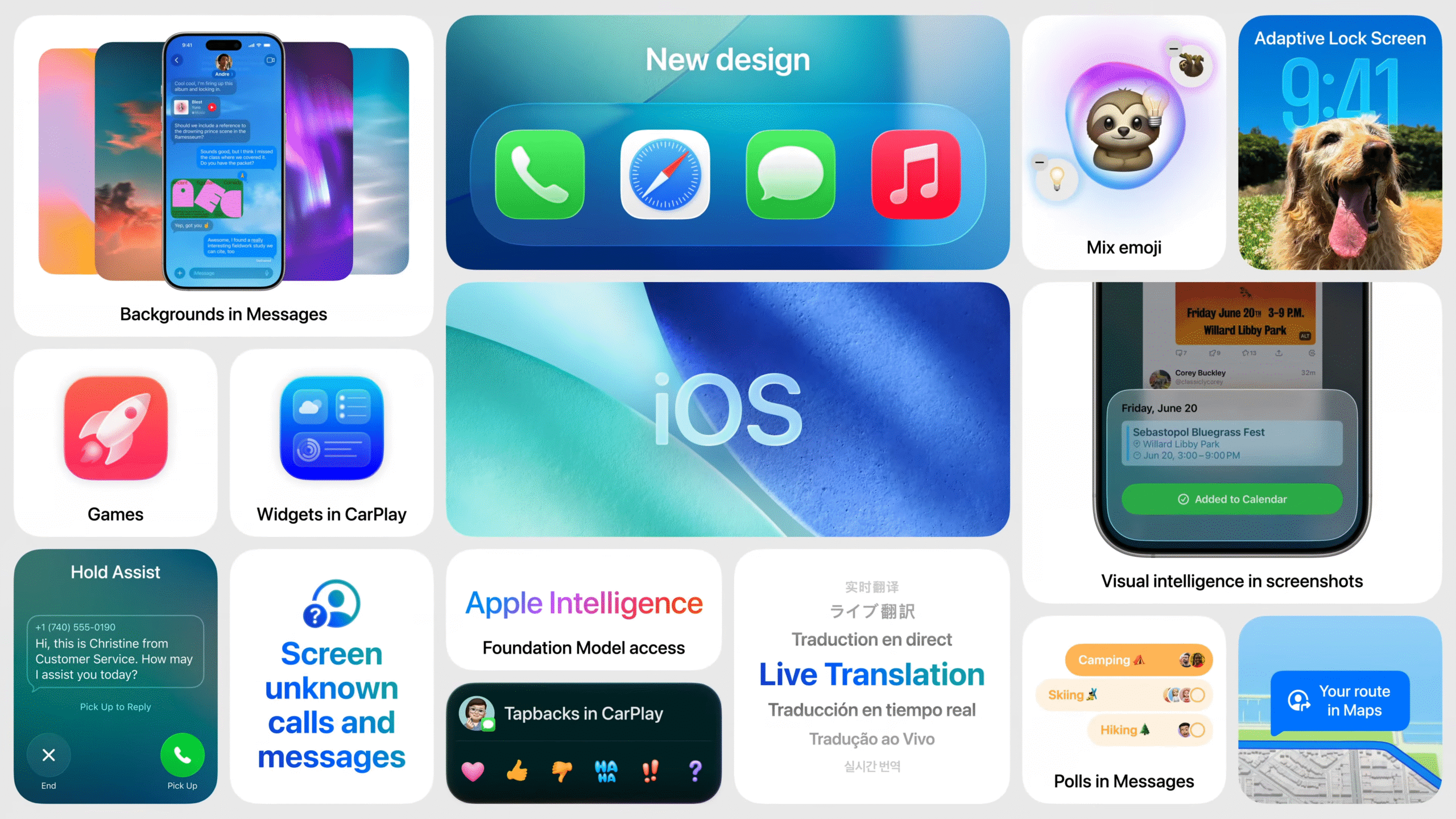 Apple Unveils iOS 26